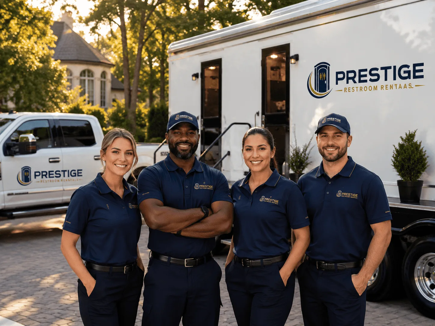 Trusted Luxury Portable Restrooms company in Girard, IL